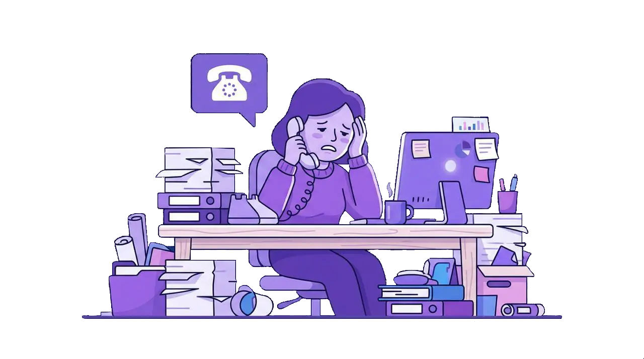 Busy illustration